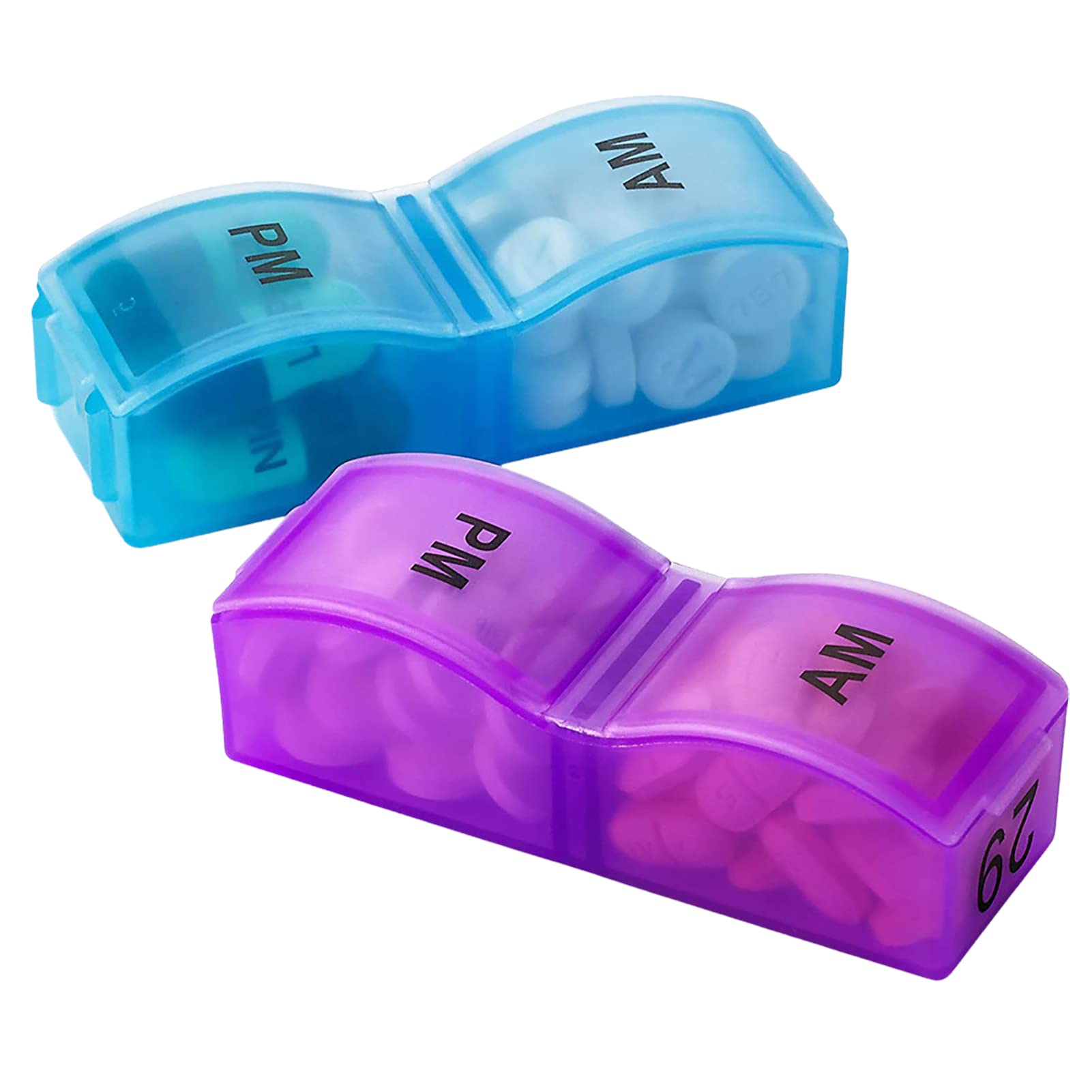 Amazon.co.jp: ピルケース 31日 1ヶ月 薬ケース 飲み忘れ防止 ピル